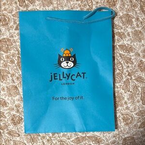Jellycat Blue Cat Gift Bag